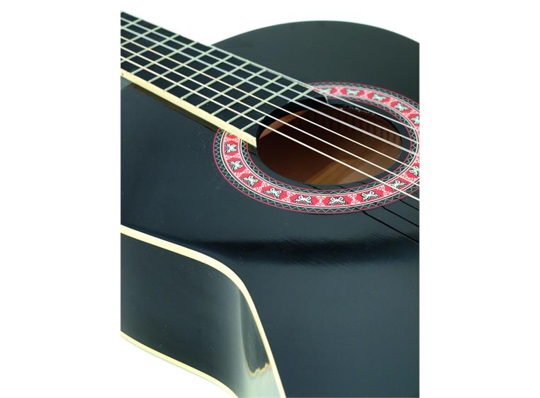DIMAVERY AC-303 Classic Guitar, black